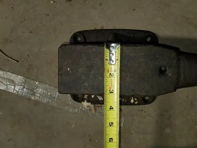 Small Fabrication Foundry Anvil Overall Dimensions: 11'' x 3''
