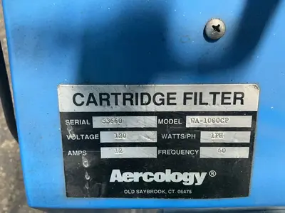 Used AERCOLOGY WA1000CP Dust Collectors Ohio US | HGR 24 #1446146