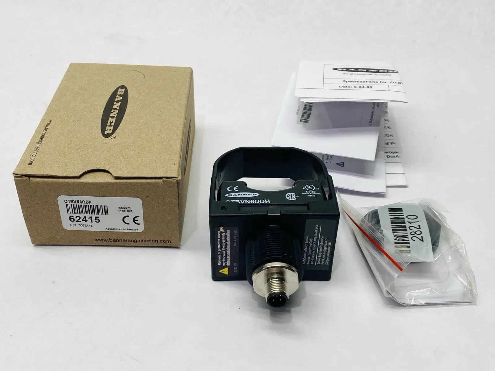 New | in-Stock Banner OTBVN6QDH,62415 Relays & Switches Michigan US | Maverick Industrial Sales #1464092