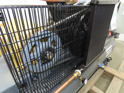 Atlas Copco CR7.5 Reciprocating Duplex Air Compressor 51CFM 7.5HP 3Ph 120 Gal
