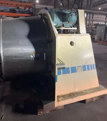 Rousselet Robatel EHBL 1323-DRG peeler centrifuge, 316L SS.