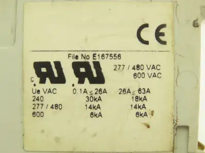ABB S503-K32 3-Pole Circuit Breaker Adjustable 32A 690VAC 230/400V DIN Mountable