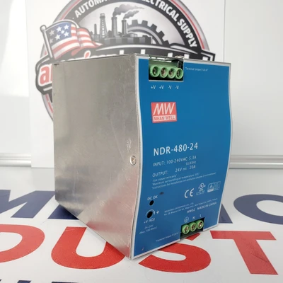 Used MEAN WELL ["NDR-480-24", "TDR48024"] Misc Electrical & Power Parts California US | American Industrial Supply Co. #1445125