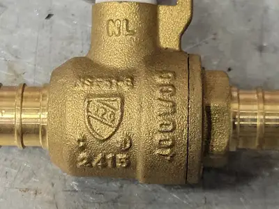 400 WOG Ball Valve w/ Butterfly Handle