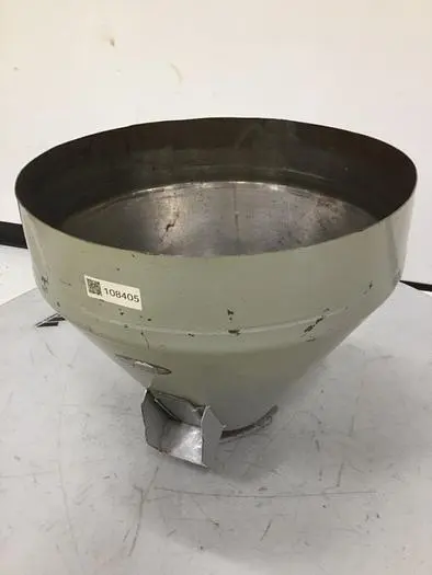 USED METAL FABRICATOR HOPPER