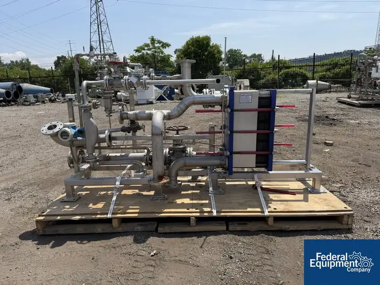 Used Alfa Laval Alfa Laval Temperature Control Skid, S/S Boilers Ohio US | Federal Equipment Company #1337926
