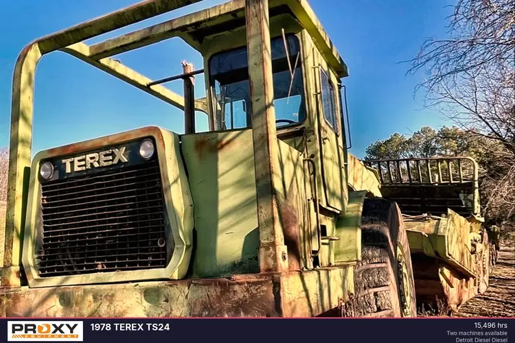 Used 1978 TEREX TS24 Scrapers Tennessee US | Proxy Equipment #1377819