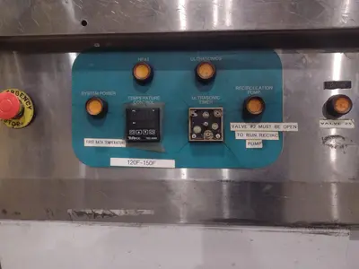 6 BAY CREST ULTRASONIC OPTIMUM CONSOLE PRECISION WASHING SYSTEM: YOBRO #24406
