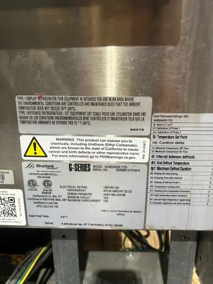 42-0191 Structural Concepts Self Contained 45” Deli Case Cooler