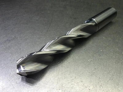 Kyocera/SGS 3/4" 3 Flute Carbide 5xd Drill 20mm Shank 55035 (LOC2326)