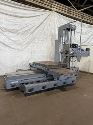 Used 1983 DAEWOO D110RT Horizontal Table Type Boring Mills Ohio US | G-2000, Inc. #1228725