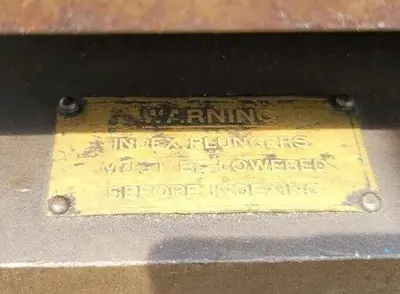 USED ROTARY TABLE 40'' X 40''