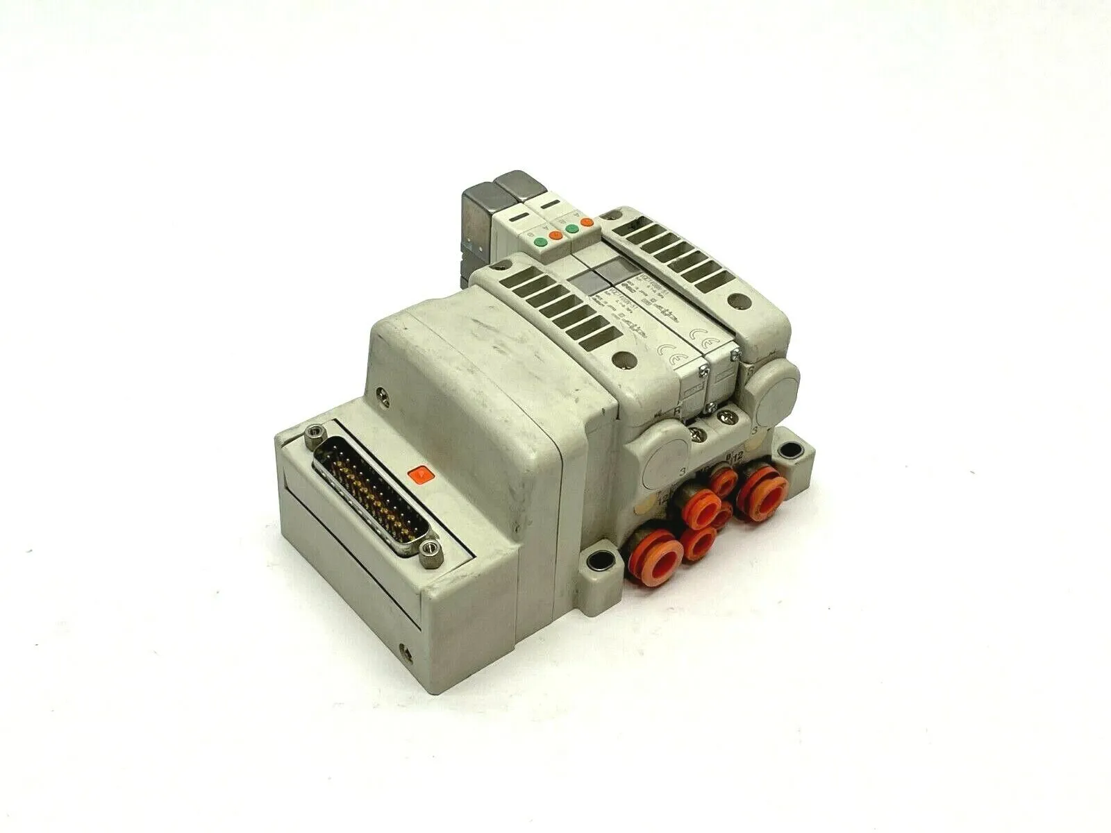 VV5QC11-02N3FD0-S | SMC  Manifold Base w/ Solenoids - Used