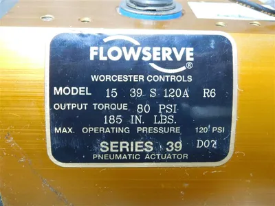 USED FLOWSERVE 15 39 S 120A R6