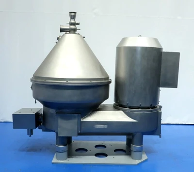 Westfalia MSE 500-01-777 warm milk separator, 316SS.
