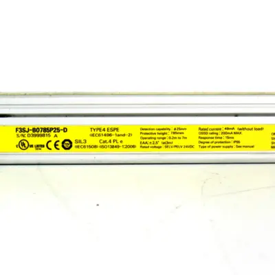 USED OMRON F3SJ-B0785P25-D