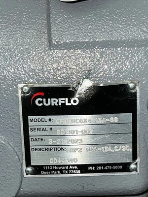 USED CurFlo (equal Durco MK3) CFDCRC6X4-13A-68