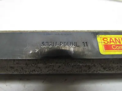 Sandvik Coromant S32U-PDUNL 11 T-Max P Boring Bar Left Hand 1.18" Dia 13.75" OAL