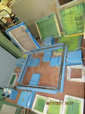 9253-700 Accu-Screen Pneumatically Operated Silk Screen Machine