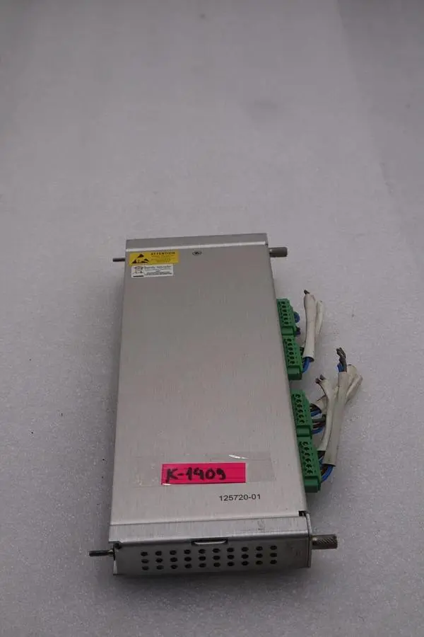 BENTLY NEVADA 125720-01 4 CHANNEL RELAY I/O MODULE STOCK #K-1409