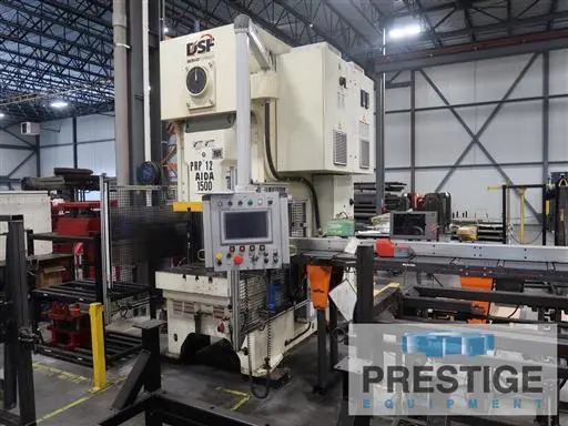 Used 2021 AIDA DSF-C1-1500A Gap Frame (OBS) Presses New York US | Prestige Equipment #1174300