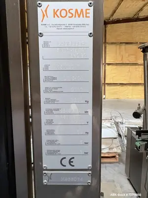Used KOSME EXTRA 9/720 SC2 E3 Labelers Illinois US | Aaron Equipment #1547030