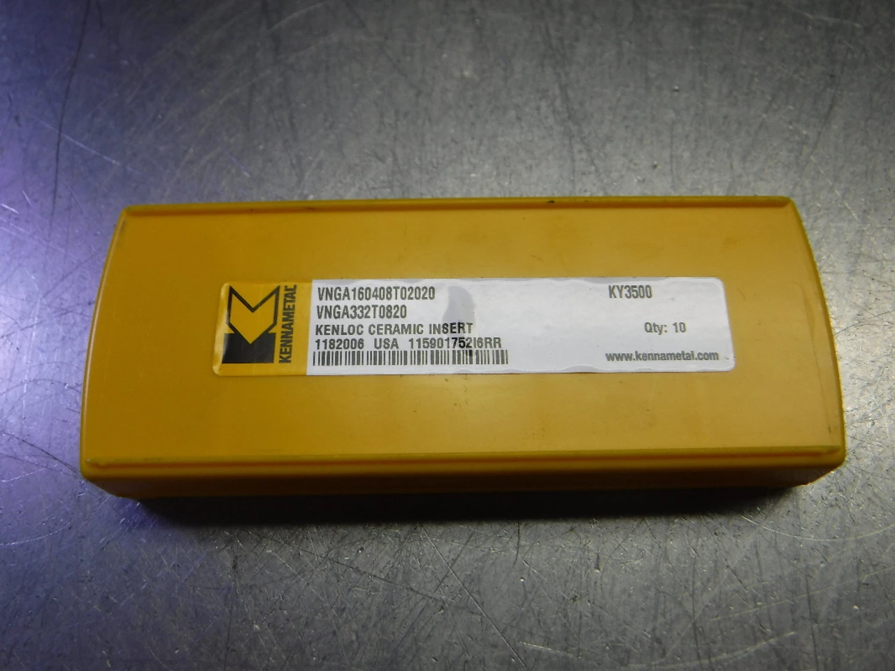 New | in-Stock KENNAMETAL _UNKNOWN_ Cermet/Ceramic Inserts Michigan US | Superior Machine & Tool Inc #212824
