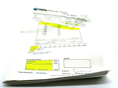 NEW COSMO SOLUTIONS DP-330BA DP GAUGE W/PT-142B DP330BA