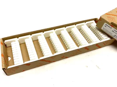 New | in-Stock WEIDMÜLLER TERMINAL MARKING PLATE WHITE ESG 5/10 MC NE WS PKG OF 400 Miscellaneous MRO | Maverick Industrial Sales #1121762