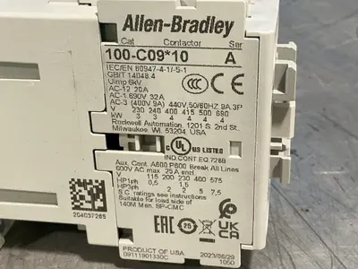 Used ALLENBRADLEY 100C09D10 Switchgears Ohio US | HGR 24 #1548268