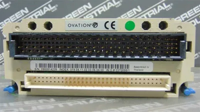 Westinghouse Emerson 1C31233G04 Ovation Events Input, Contact Module Used
