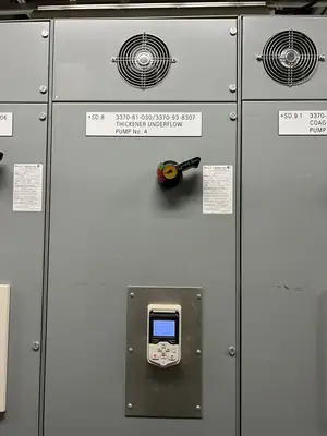 Modan 3000 VFD MCC, 600V, 3-Ph, 1200A, 15 Sections