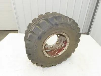 Continental 16x6-8 Forklift Tire Traction Pneumatic Black 6x125mm Rim
