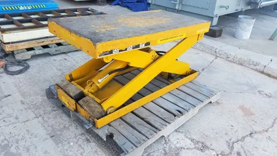 2,000 lb  American  Hyd. Scissors Lift Table; 24” x 48”