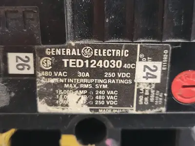 USED GENERAL ELECTRIC TED124030