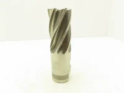 Putnam Tool PLA-333 6 Flute Coarse Rough Single End Mill HSS 2" Dia x 3" Flute