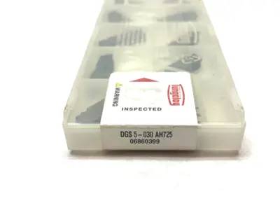 NEW TUNGALOY TIAIN GROOVING INSERT: DGS5-030 AH725, CERMET