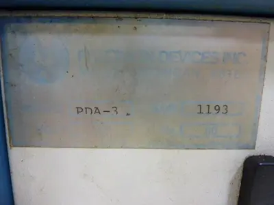 USED PRECISION DEVICES INC PDA-3