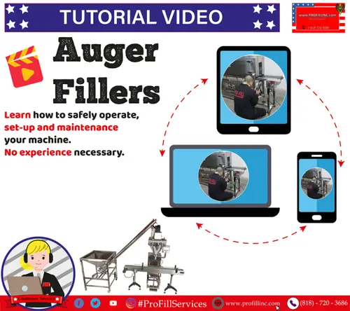 Tutorial Video (Auger Fillers)