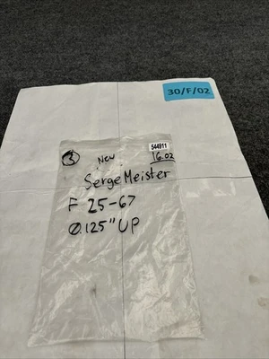 New | in-Stock Serge Meister F 25-67  O.125 Misc Industrial Equipment California US | Davliegogo LLC #1710295