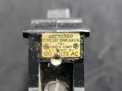 15 Amp, 1 Pole, 120 volts Circuit Breaker