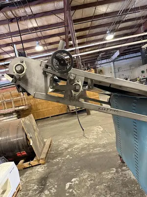 FOOD PROCESS AUTOMATION 48IN WIDE BELT INCLINE CONVEYOR WITH LOMA METAL DETECTOR