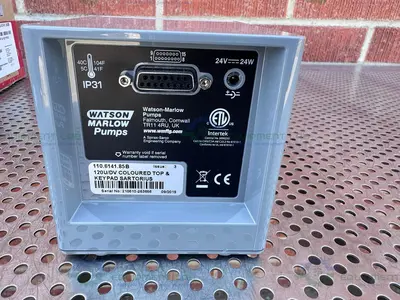 NEW SARTORIUS WATSON MARLOW 120U/DV PERISTALTIC PROCESS PUMP W/ 114DV OEM PUMP HEAD