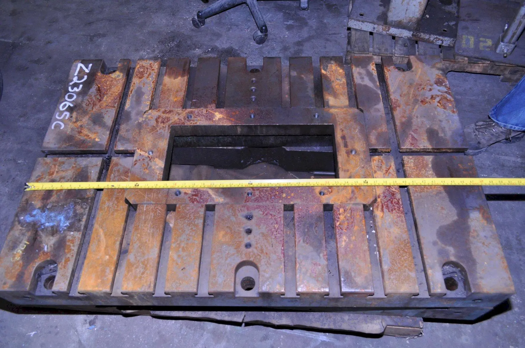 48" X 31" X 5" BOLSTER PLATE