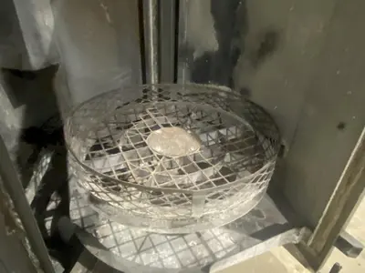 30" X 48" RENEGADE MODEL #FL9000 3048 AUTOWASH ROTARY TABLE HEATED PARTS WASHER : STOCK #19875