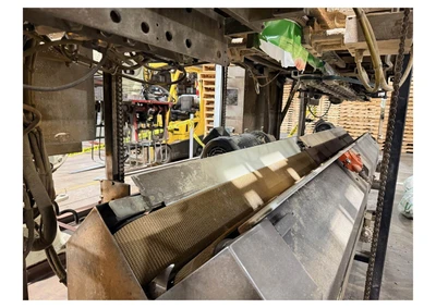 USED HAMER MODEL 2080 FORM FILL SEAL BAGGING LINE