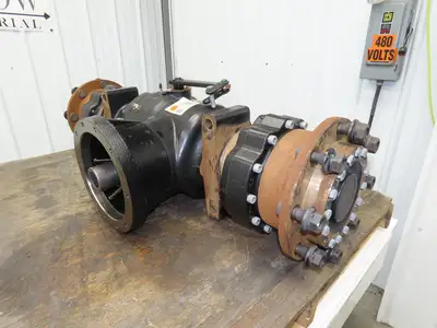Hyster E80XN Forklift Front Dual Wheel Drive Axle Assembly 8-Lug Off E80XN
