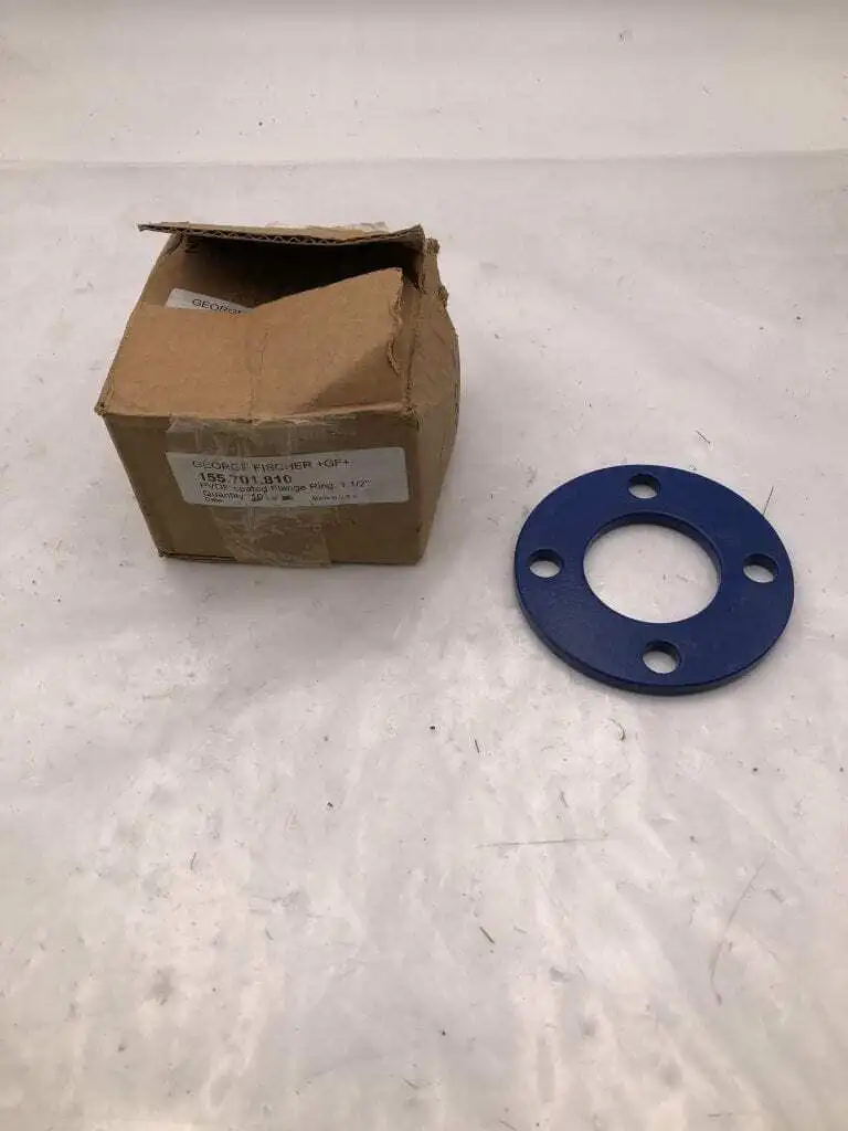 +GF+ Georg Fischer 155.701.810 1-1/2″ PVDF Coated Flange Ring -NIB of 4