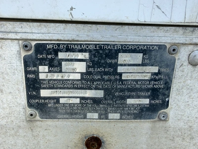 Used 2000 TRAILMOBILE _UNKNOWN_ Miscellaneous Trucks/Trailers Ohio US | Miedema Asset Management Group #1693516
