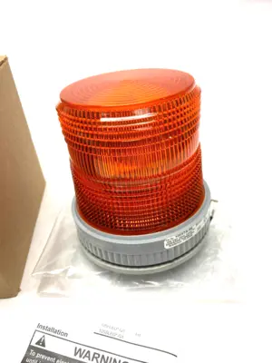 New | in-Stock Edwards Signaling AdaptaBeacon Strobe Beacon Amber 240VAC 0.02A Safety Products (Other) Michigan US | Maverick Industrial Sales #1392750